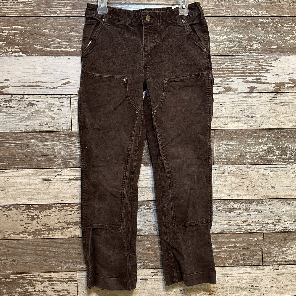 Carhartt Women's Straight Leg Jeans - Brown
